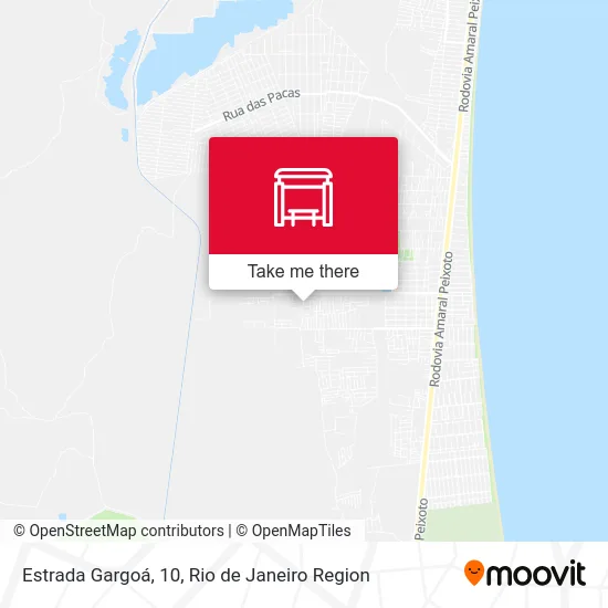 Estrada Gargoá, 10 map