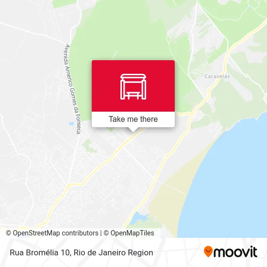 Rua Bromélia 10 map