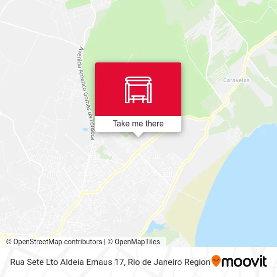 Rua Sete Lto Aldeia Emaus 17 map