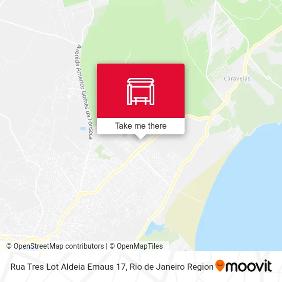 Rua Tres Lot Aldeia Emaus 17 map