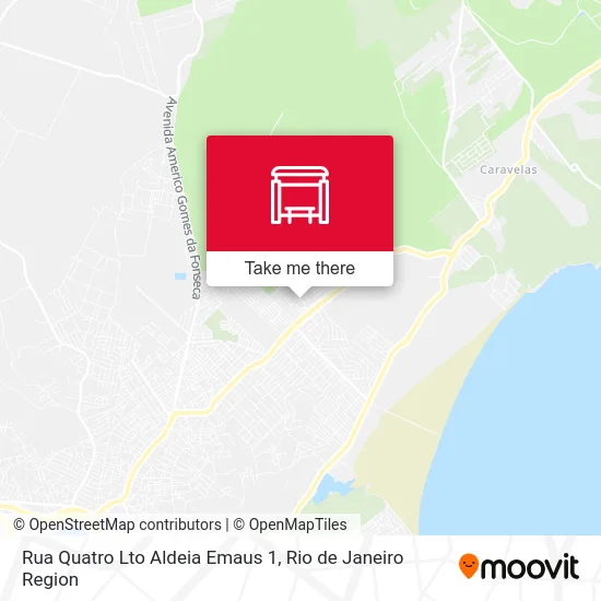 Rua Quatro Lto Aldeia Emaus 1 map