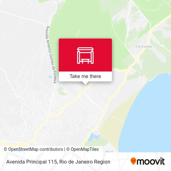 Avenida Principal 115 map