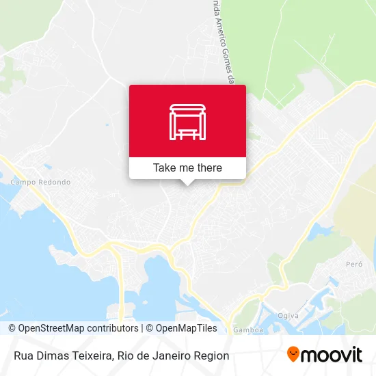 Rua Dimas Teixeira map