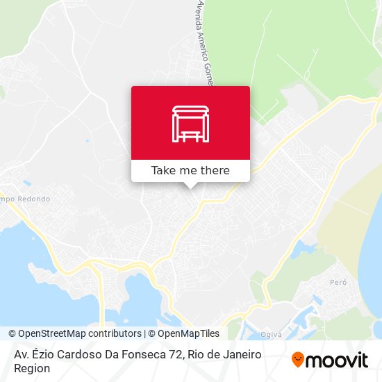 Mapa Av. Ézio Cardoso Da Fonseca 72