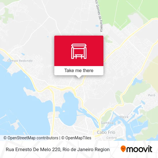 Rua Ernesto De Melo 220 map