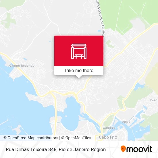 Rua Dimas Teixeira 848 map