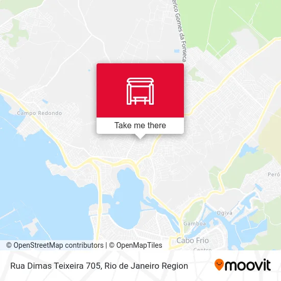 Rua Dimas Teixeira 705 map