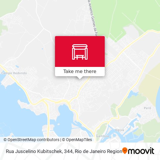 Rua Juscelino Kubitschek, 344 map