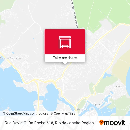 Rua David G. Da Rocha 618 map