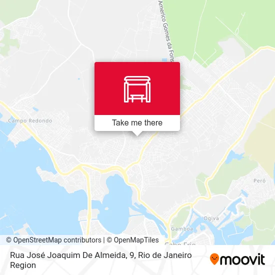 Rua José Joaquim De Almeida, 9 map