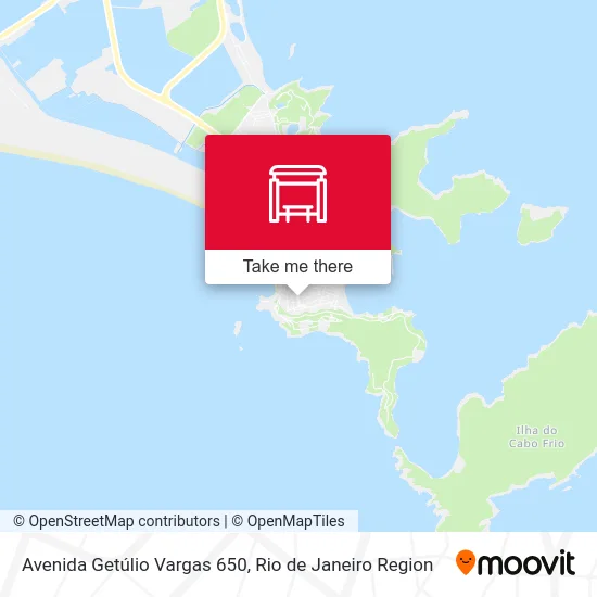 Avenida Getúlio Vargas 650 map