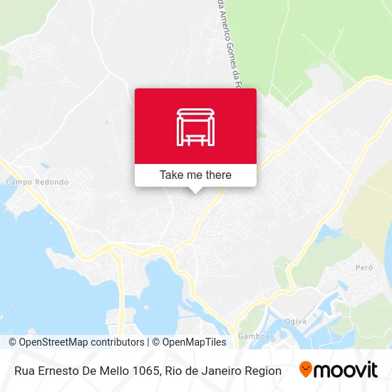 Rua Ernesto De Mello 1065 map