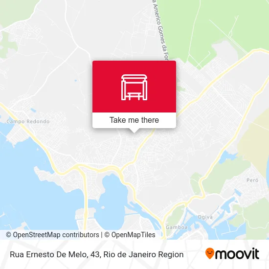 Rua Ernesto De Melo, 43 map