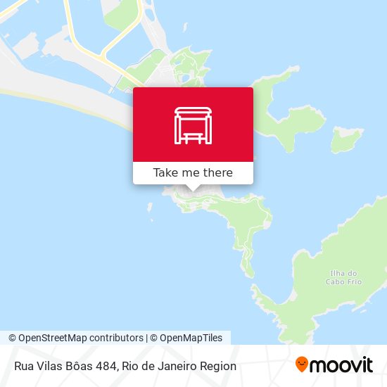 Rua Vilas Bôas 484 map
