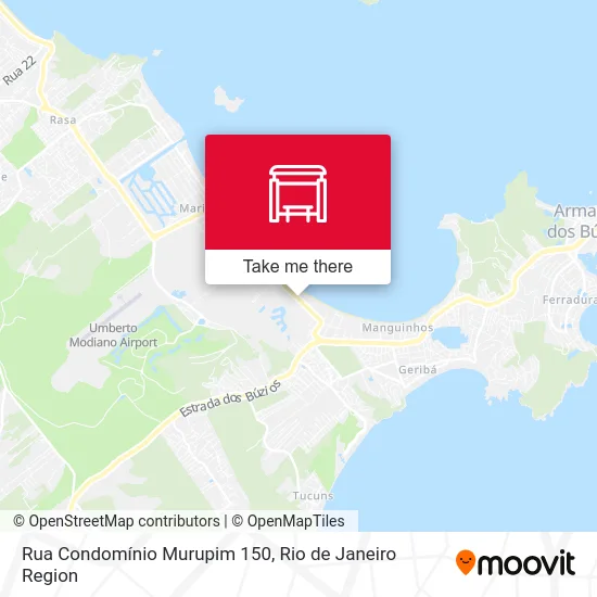 Rua Condomínio Murupim 150 map