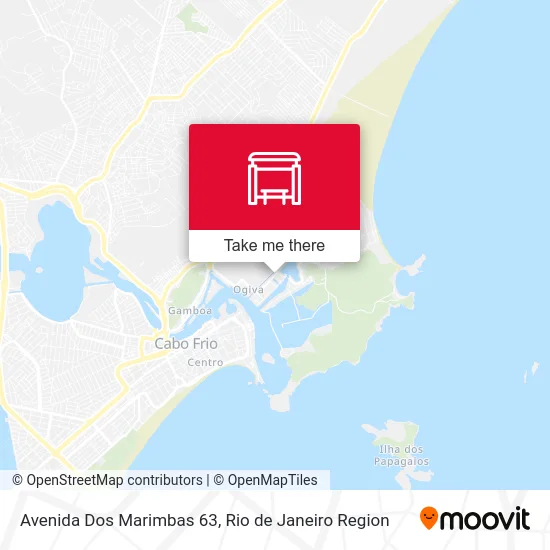 Avenida Dos Marimbas 63 map