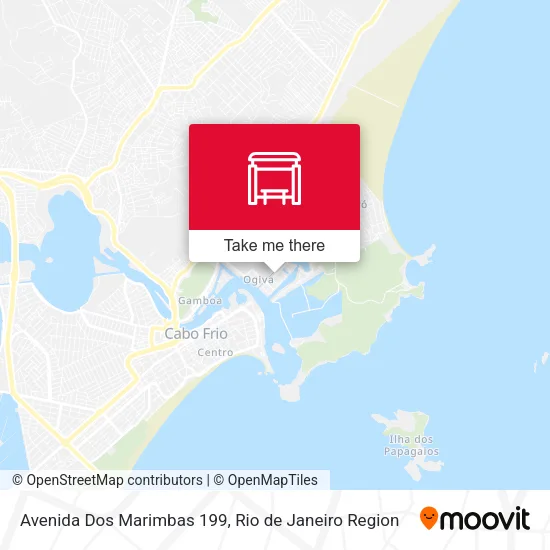 Avenida Dos Marimbas 199 map
