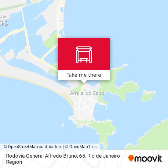 Rodovia General Alfredo Bruno, 65 map