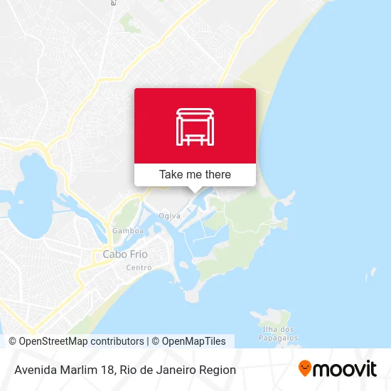 Avenida Marlim 18 map