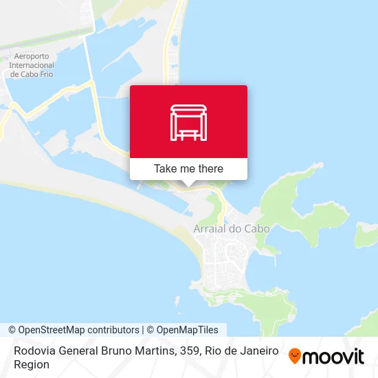 Rodovia General Bruno Martins, 359 map