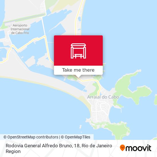 Rodovia General Alfredo Bruno, 18 map