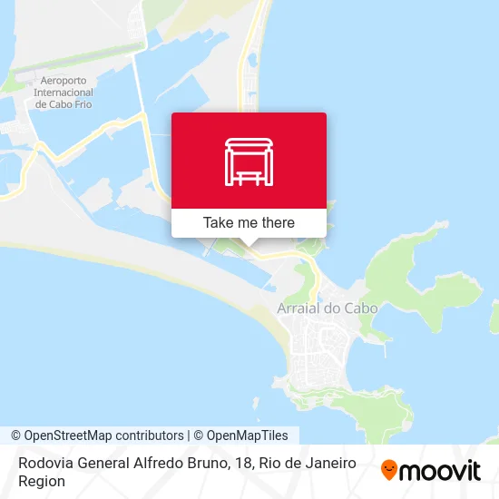 Rodovia General Alfredo Bruno, 18 map