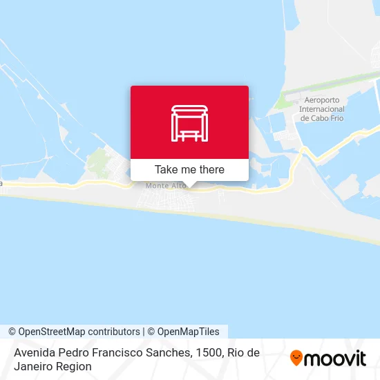 Avenida Pedro Francisco Sanches, 1500 map