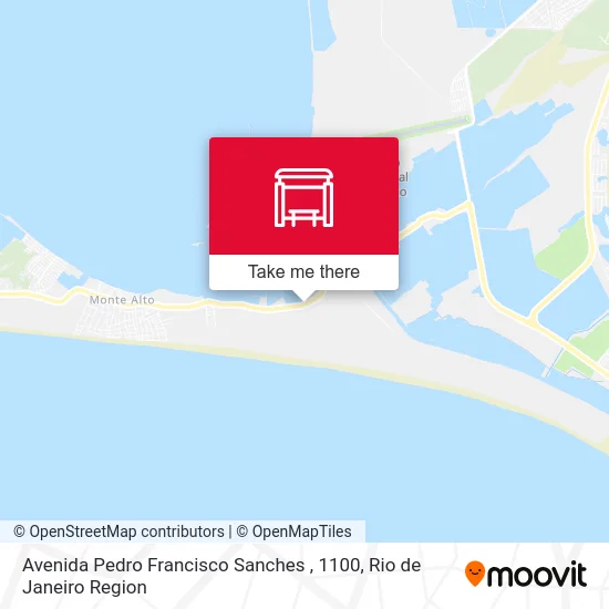 Avenida Pedro Francisco Sanches , 1100 map