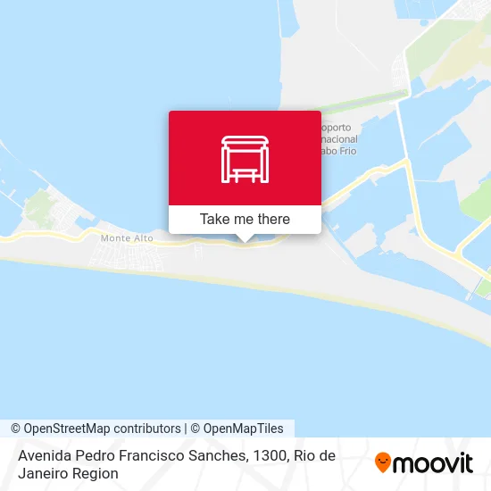 Avenida Pedro Francisco Sanches, 1300 map