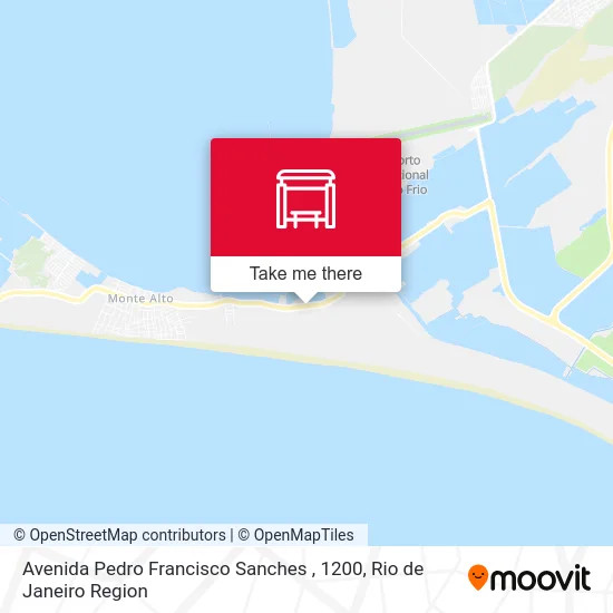 Avenida Pedro Francisco Sanches , 1200 map