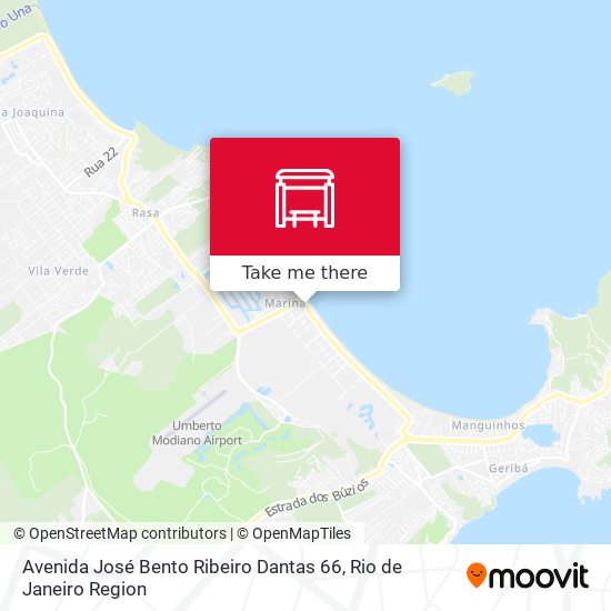 Avenida José Bento Ribeiro Dantas 66 map