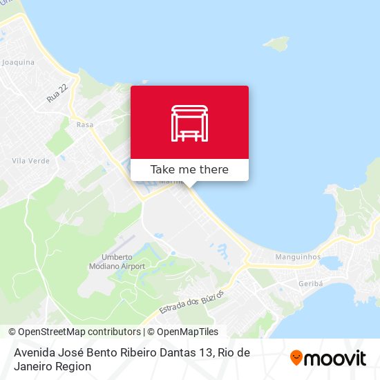 Avenida José Bento Ribeiro Dantas 13 map
