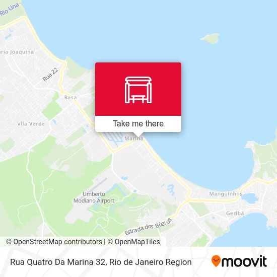 Rua Quatro Da Marina 32 map