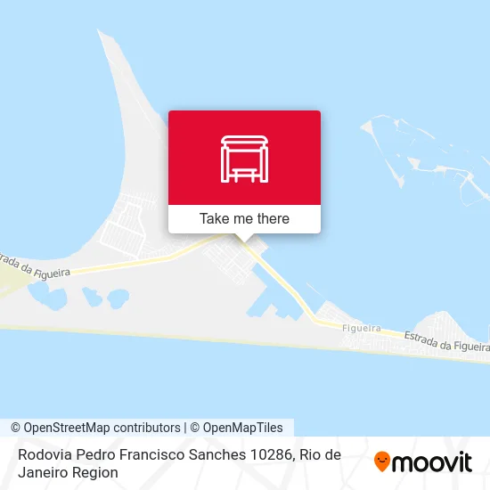 Rodovia Pedro Francisco Sanches 10286 map