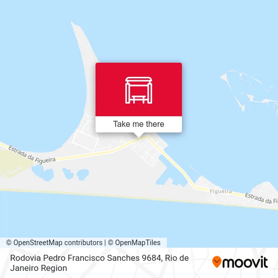 Rodovia Pedro Francisco Sanches 9684 map