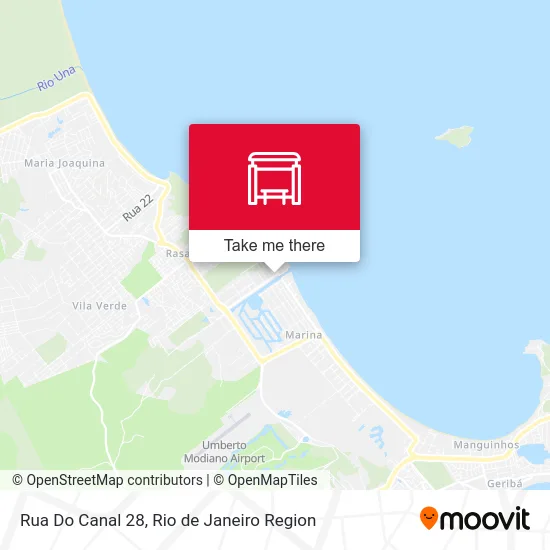 Rua Do Canal 28 map