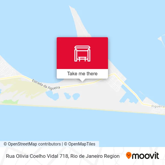 Rua Olívia Coelho Vidal 718 map