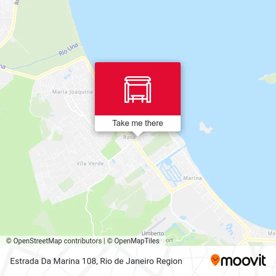 Estrada Da Marina 108 map