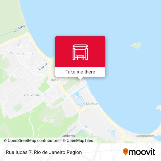Rua Iucas 7 map