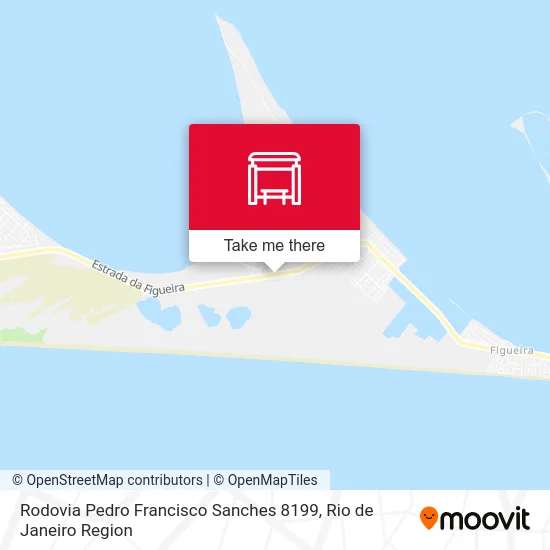 Rodovia Pedro Francisco Sanches 8199 map