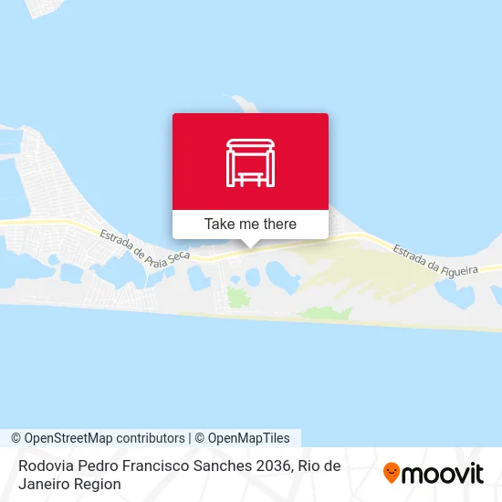 Rodovia Pedro Francisco Sanches 2036 map