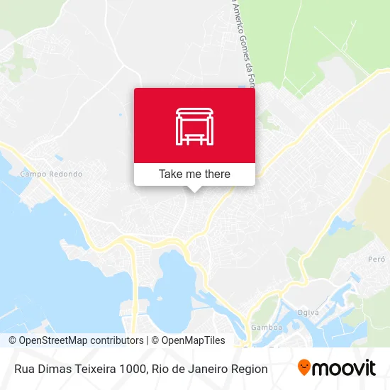 Rua Dimas Teixeira 1000 map