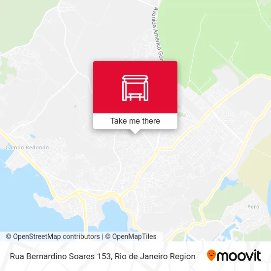 Rua Bernardino Soares 153 map