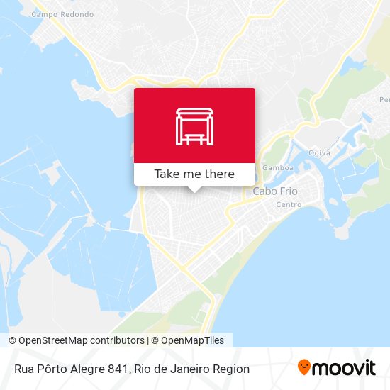 Rua Pôrto Alegre 841 map