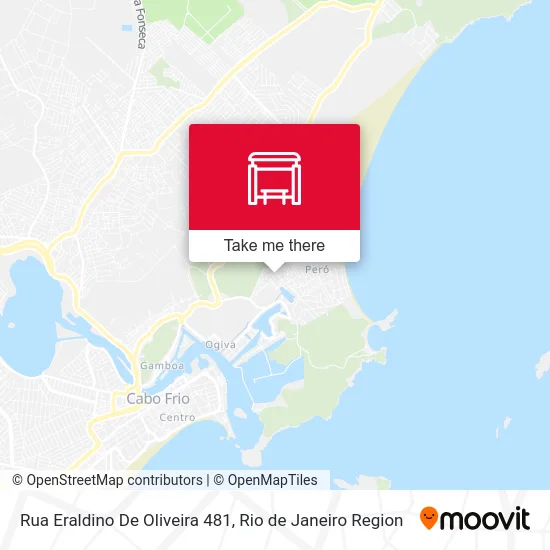 Rua Eraldino De Oliveira 481 map