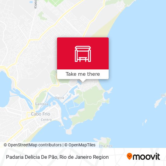 Padaria Delícia De Pão map