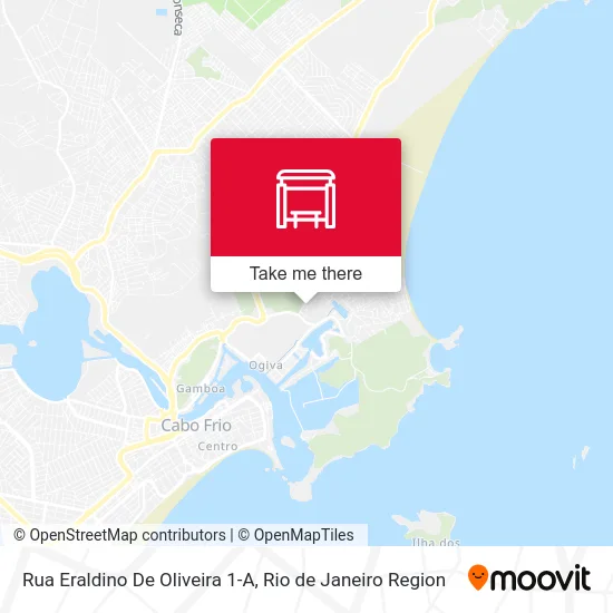 Rua Eraldino De Oliveira 1-A map