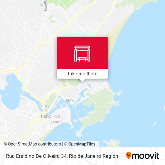 Rua Eraldino De Oliveira 34 map
