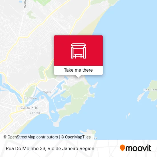 Rua Do Moinho 33 map