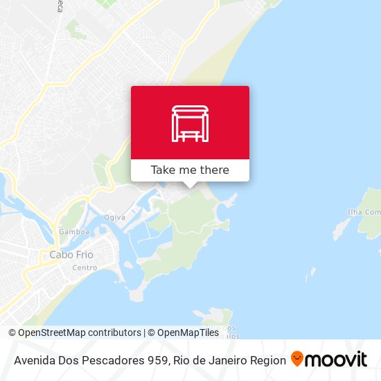 Avenida Dos Pescadores 959 map